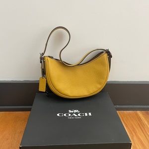 Coach Luna Shoulder Bag- Yellow